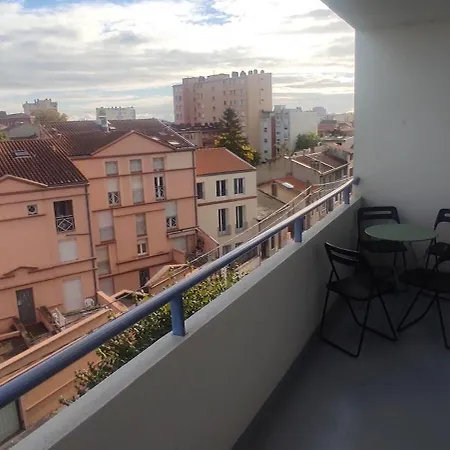 T3 Parking Gratuit-balcon-metro Toulouse